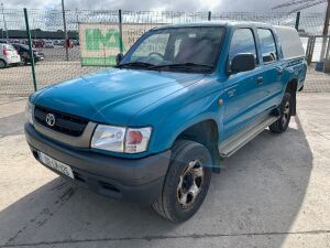 UNRESERVED 2002 Toyota Hilux 2.5 D4D Double Cab Pickup