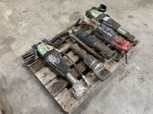 2 x Sullair, Ingersoll-Rand, CP Air Hammers On Pallet