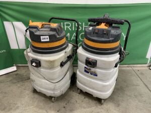 2 x Predator Portable Wet/Dry Vacuums