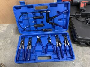 Neilsen Timing Tool Toolzone 9pc Hose Clamp Plier Set