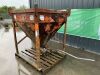 UNRESERVED Concrete Cube Skip c/w Lifting Chains - 2