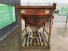 UNRESERVED Concrete Cube Skip c/w Lifting Chains - 5