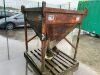 UNRESERVED Concrete Cube Skip c/w Lifting Chains - 6