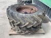 International Tractor Rear Tyres & Rims - 2