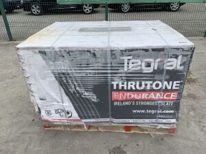 UNUSED Tegral Thrutone 600x300mm Fibre-Cement Roofing Slates