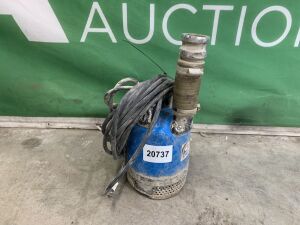 Blue Submersible Pump