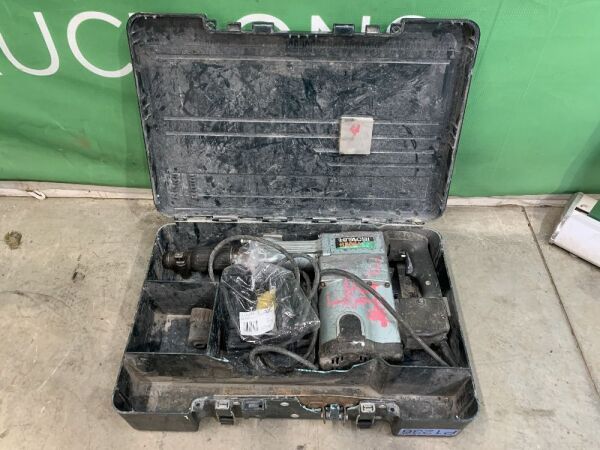 Hitachi hammer store drill 240v