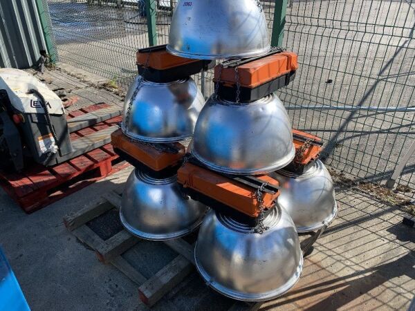 7 x Indalux Industrial Warehouse Lights