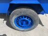 Blue Single Axle Car Trailer - 14