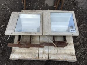 UNRESERVED 2 x Industrial Flood Lights