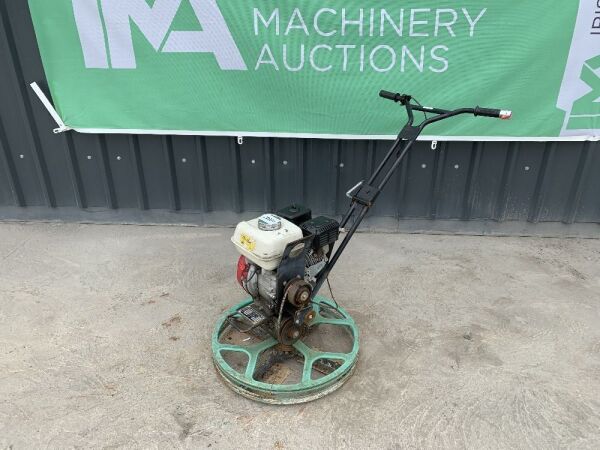 UNRESERVED 2016 Power Trowel Petrol Powerfloat c/w Honda Engine