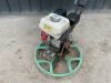 UNRESERVED 2016 Power Trowel Petrol Powerfloat c/w Honda Engine - 2