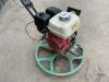 UNRESERVED 2016 Power Trowel Petrol Powerfloat c/w Honda Engine - 3