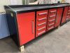 UNRESERVED/UNUSED Steelman 7FT Workbench - 2