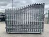 UNRESERVED/UNUSED 20FT Bi Parting Wrought Iron Gates