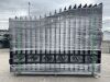 UNRESERVED/UNUSED 20FT Bi Parting Wrought Iron Gates - 9