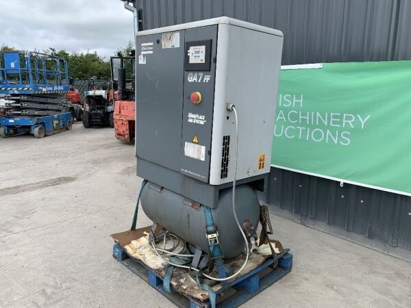 UNRESERVED 2005 Atlas Copco GA7 Silet Compressor