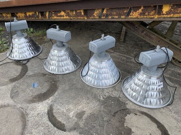 UNRESERVED 4x Warehouse Induction Lamps