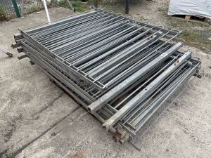 Galvanised Fencing