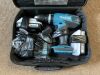 UNRESERVED 2020 Makita HP457DWEX2 Battery Drill c/w 2x Battries, Charger & Case - 3