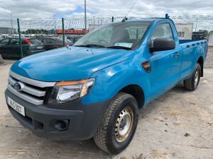 UNRESERVED 2014 Ford Ranger Regular CAB XL 2.2 150PS