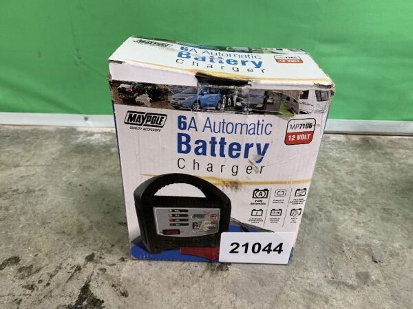 6A 12V Automatic Battery Charger