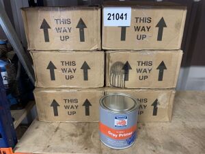 UNRESERVED 36 x Tins Of Grey Primer