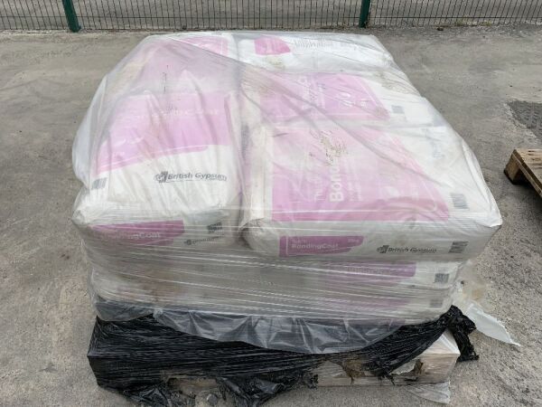 Pallet Of UNUSED Thistle Plaster Bonding Coat (Approx 20 x 25kg Bags)