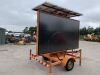 Single Axle Fast Tow VMS Board - 4