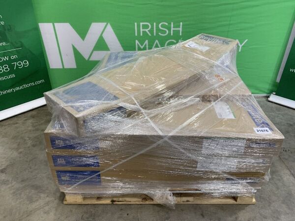 Pallet Of UNUSED In Boxes Keylite Roof Window Frames (780mm x 980mm) More Sizes Included