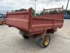 Single Axle Tractor Tipping Trailer - 4