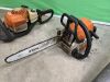 Stihl Petrol Chainsaw - Stihl Handheld Petrol Leaf Blower & Stihl Petrol Hedge Clippers - 3