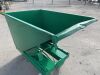 Green Mobile Tipping Skip - 2