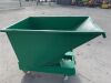 Green Mobile Tipping Skip - 3