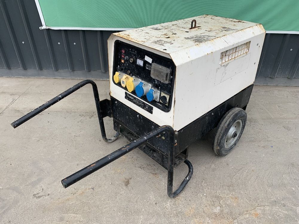 Tekno Proget 6KVA Generator | ONLINE TIMED DAY TWO - TOOL & EQUIPMENT AUCTION - Ends 9:30am 15th July Irish Machinery Auctions
