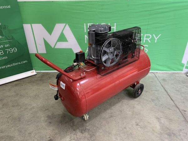 UNRESERVED Pacini 200L 3HP Portable Air Compressor