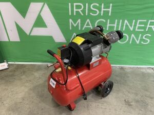 UNRESERVED Pacini 3HP 50L Portable Air Compressor (220v)