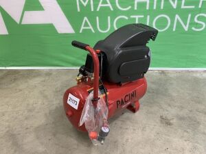 UNRESERVED Pacini 24L Portable Air Compressor (220v)