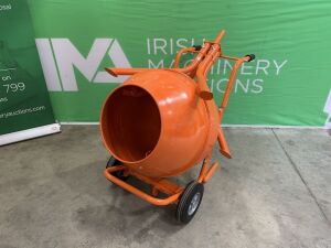 UNRESERVED Pacini Electric Concrete Mixer c/w Stand