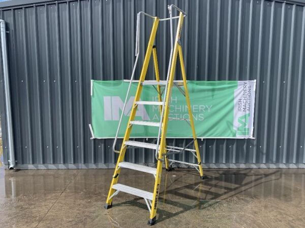 UNRESERVED 6 Step Podium Ladder