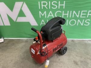 UNRESERVED Pacini 2HP 50L Portable Air Compressor (110v)