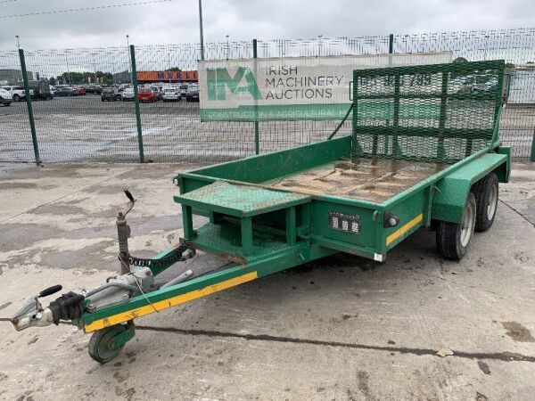 UNRESERVED 2004 Chieftain Twin Axle 3.5T Plant Trailer