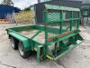 UNRESERVED 2004 Chieftain Twin Axle 3.5T Plant Trailer - 3