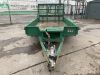 UNRESERVED 2004 Chieftain Twin Axle 3.5T Plant Trailer - 8