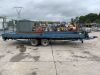 UNRESERVED Blue Twin Axle 19ft Dopside/Flatbed Trailer - 6