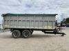 UNRESERVED Dooley Double Axle 16T Tractor Drawn Grain Trailer - 6