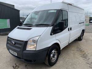 UNRESERVED 2012 Ford Transit 350L L3 2.2TD125 T5 M6 4WD