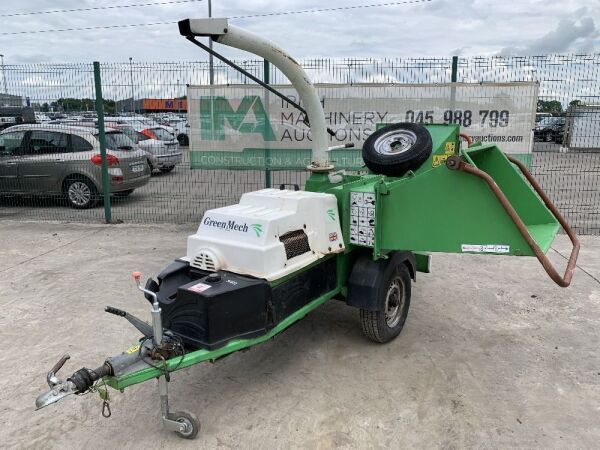 UNRESERVED Greenmech EC150/25 Fast Tow Diesel Eco-Combi Wood Chipper