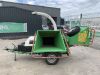 UNRESERVED Greenmech EC150/25 Fast Tow Diesel Eco-Combi Wood Chipper - 2