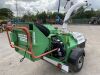 UNRESERVED Greenmech EC150/25 Fast Tow Diesel Eco-Combi Wood Chipper - 5